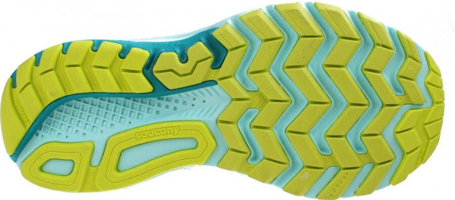 Saucony Hardloopschoen Ride 9 Dames Groen wit - Foto 4
