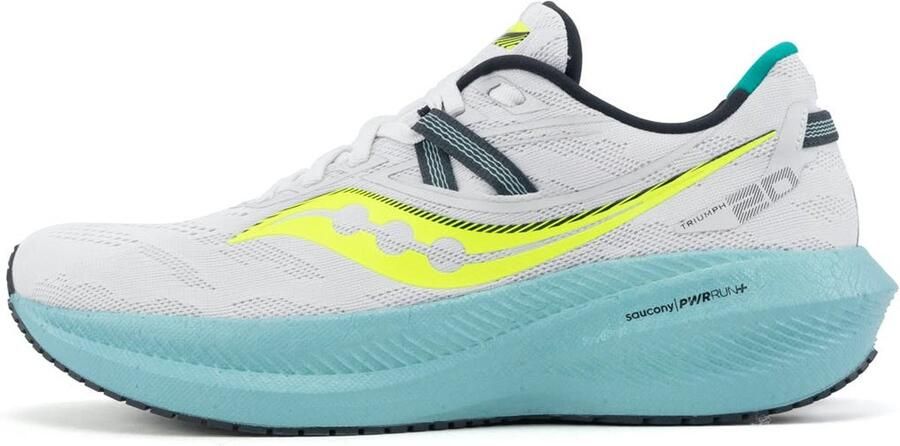 Saucony Hardloopschoenen voor Volwassenen Triumph 20 Wit Mannen - Foto 4