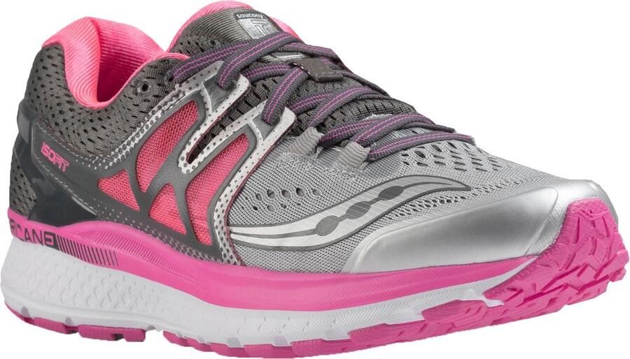 Saucony Hardloopschoenen Vrouwen grijs roze zilver