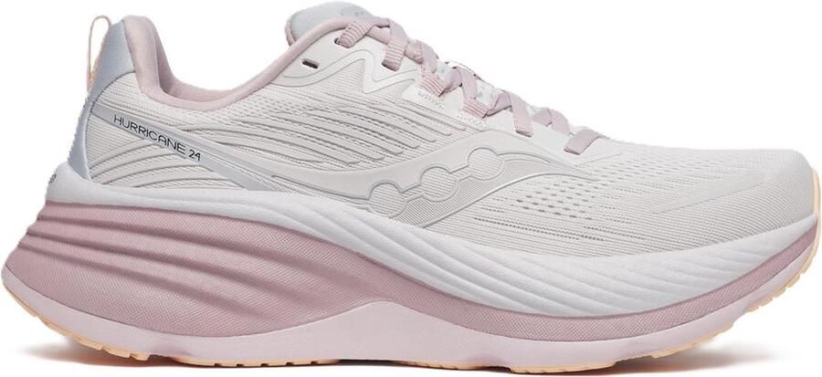 Saucony Women's Hurricane 24 Hardloopschoenen grijs