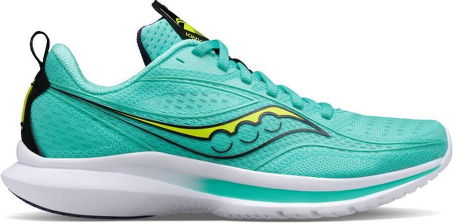 Saucony Kinvara 13 Dames Sportschoenen Hardlopen Weg blauw geel