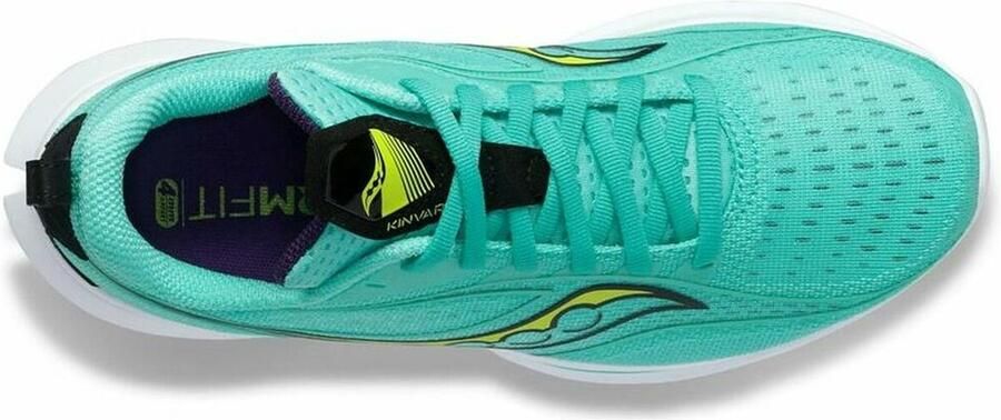 Saucony Kinvara 13 Dames Sportschoenen Hardlopen Weg blauw geel