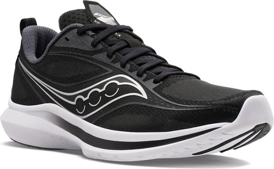 Saucony Kinvara 13 Dames Sportschoenen Hardlopen Weg zwart zilver wit - Foto 2