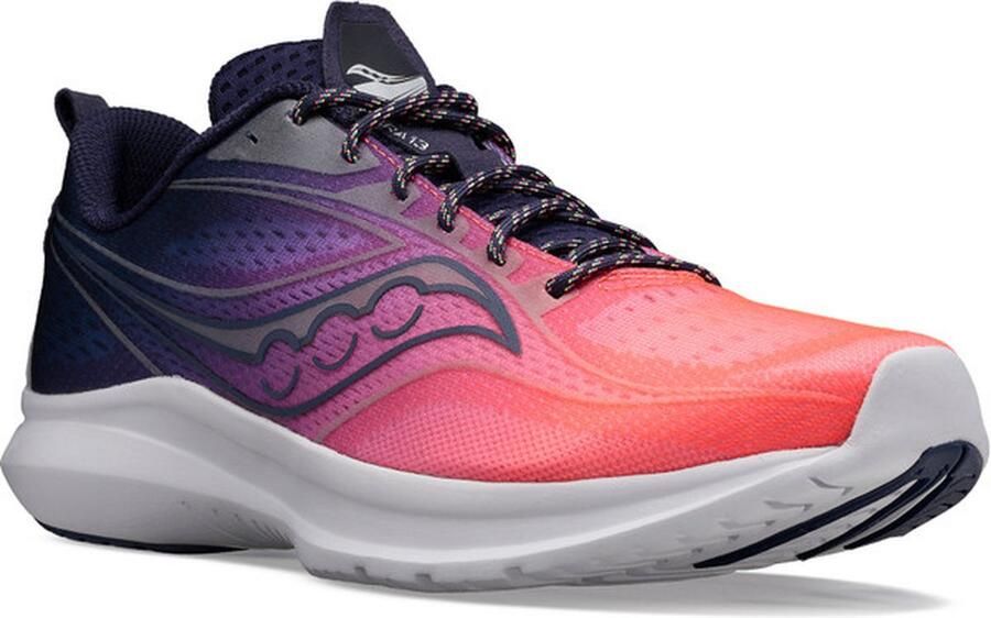 Saucony Kinvara 13 Heren Sportschoenen Hardlopen Weg roze paars - Foto 2