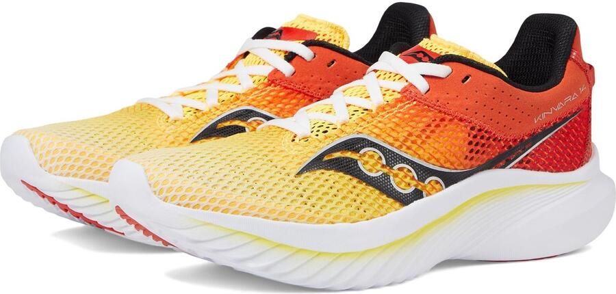 Saucony Kinvara 14 Hardloopschoen voor Wit Vizigold - Foto 2