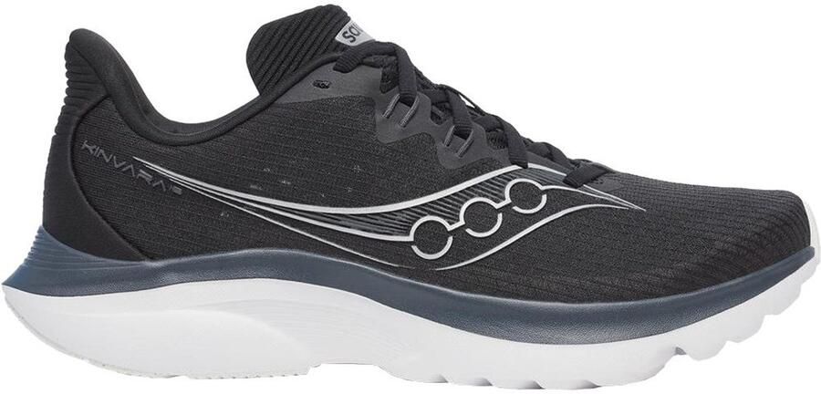 Saucony Kinvara 16 Hardloopschoenen Dames Zwart Wit