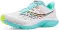 Saucony Sneakers laag 'KINVARA 16' aqua lichtrood zwart offwhite - Turquoise