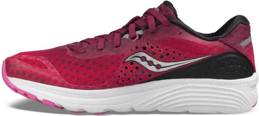 Saucony Kinvara 8 hardloopschoenen Dames Sportschoenen Vrouwen rood roze zilver zwart