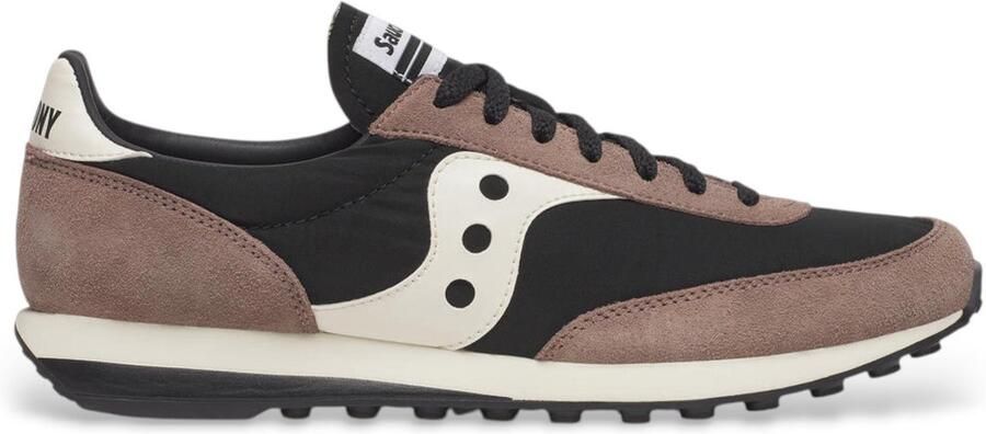 Saucony Leren sneakers Trainer 80 zwart