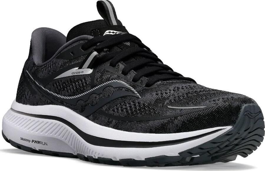 Saucony Omni 21 Dames Sportschoenen Hardlopen Weg zwart wit - Foto 2