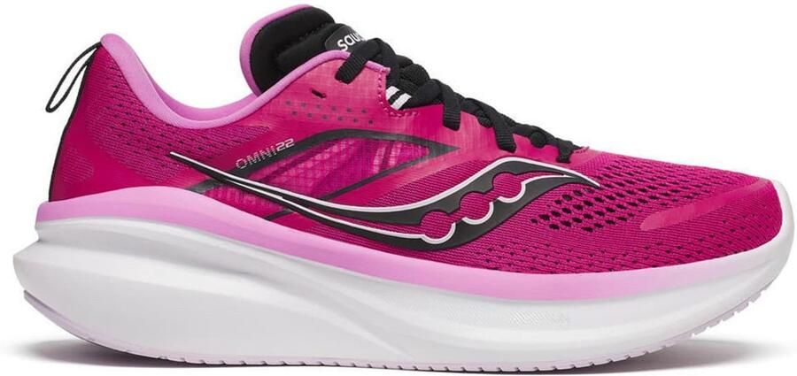 Saucony Omni 22 Hardloopschoen Dames Magenta