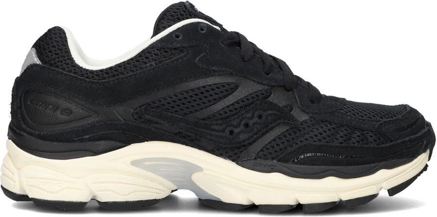 Saucony Omni ProGrid 9 Sneakers Zwart Crème