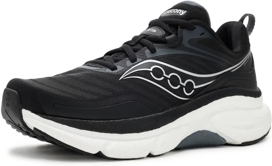 Saucony Omni ST 23 Hardloopschoenen Dames Black Silver