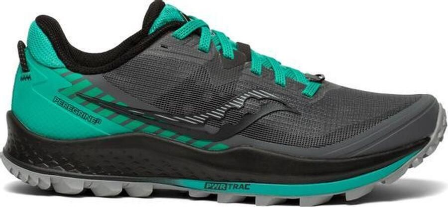 Saucony Peregrine 11 Dames Sportschoenen grijs groen