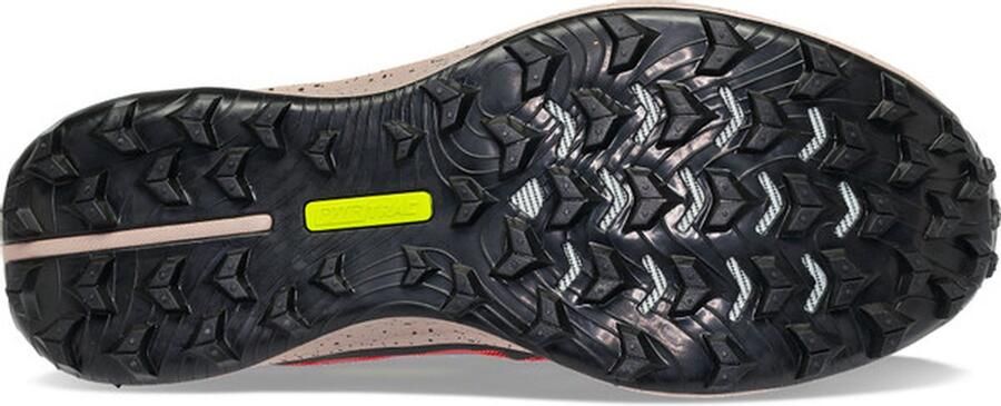 Saucony Peregrine 12 Heren Sportschoenen Hardlopen Trail rood grijs - Foto 5