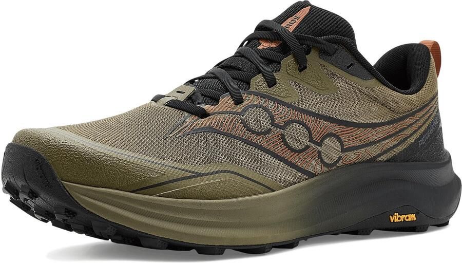 Saucony Peregrine 16 Trailrunningschoenen fuego cyber