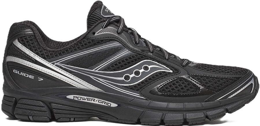 Saucony Guide 7 Zwart- Heren Zwart
