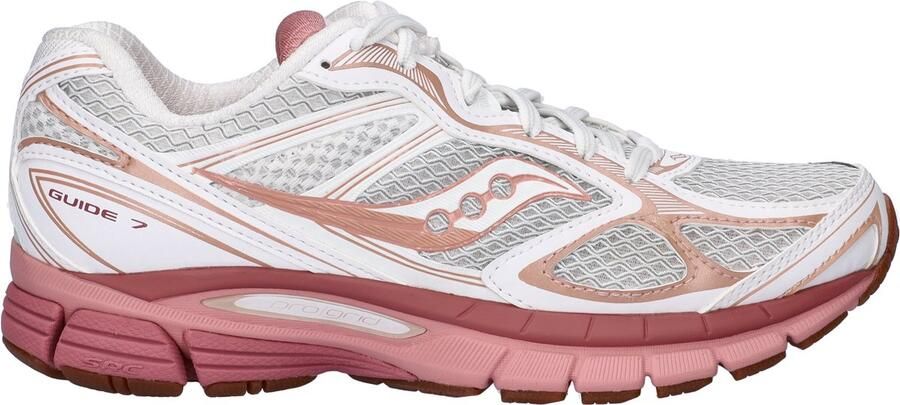 Saucony Progrid Guide unisex sneaker Wit roze
