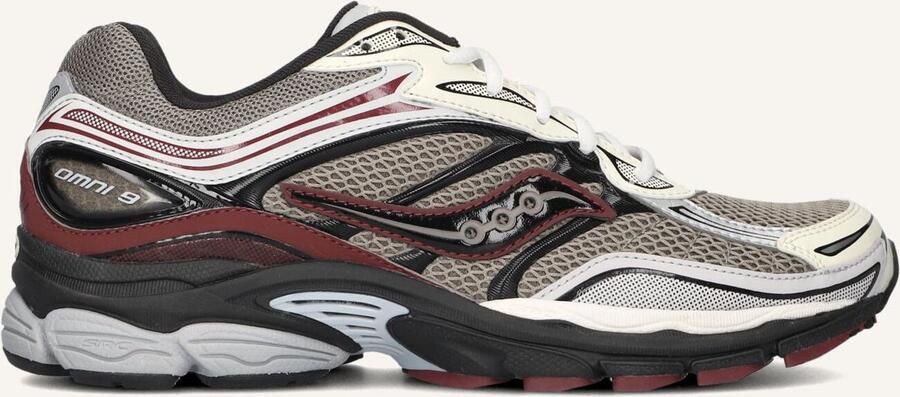 Saucony Progrid Omni 9 H Sneakers Mesh Heren Grijs