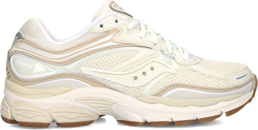 Saucony Progrid Omni 9 Sneakers Textiel Dames Beige