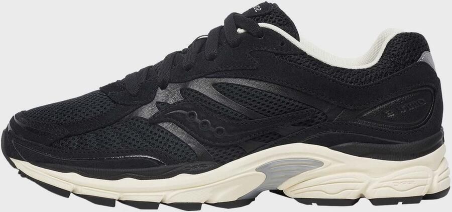Saucony Omni ProGrid 9 Sneakers Zwart Crème Heren Dames