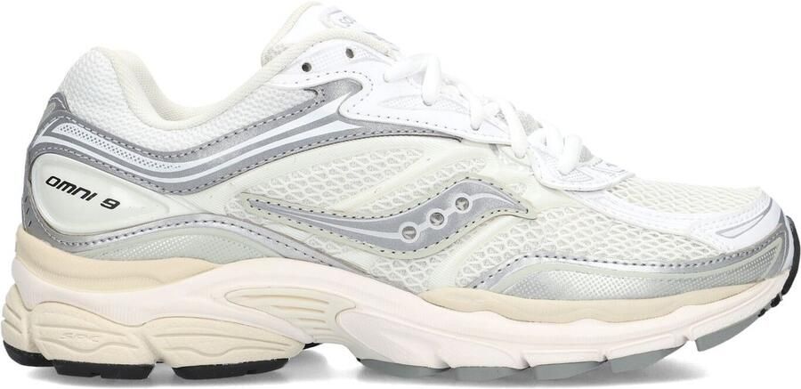 Saucony Progrid Omni 9 Sneakers Mesh Dames Wit