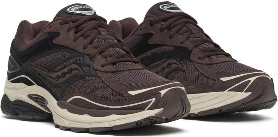 Saucony Progrid Omni 9 Torte Black Unisex Sneakers Bruin Zwart