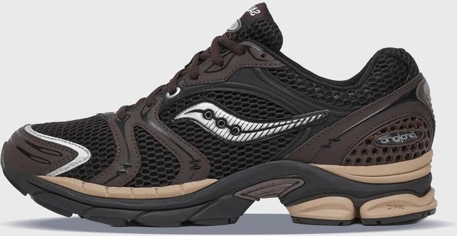 Saucony Progrid Triumph 4 Sneakers dames Bruin dessin