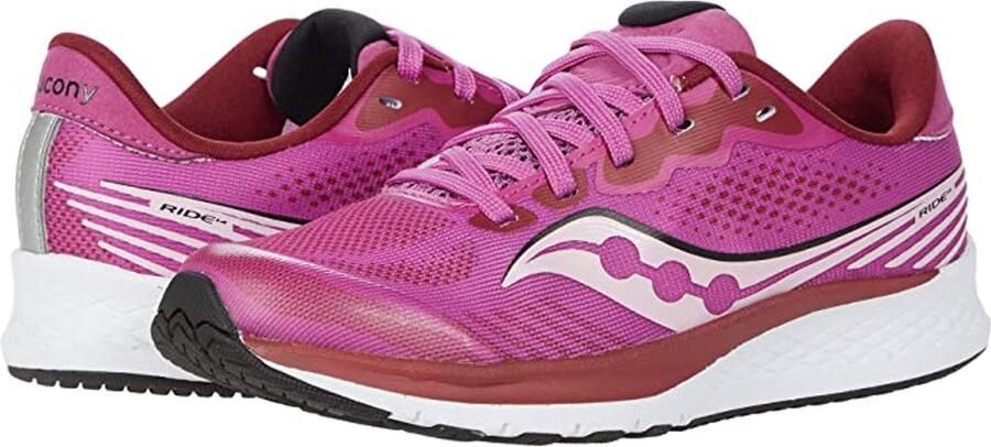 Saucony Ride 14 Hardloopschoenen Kinderen Roze