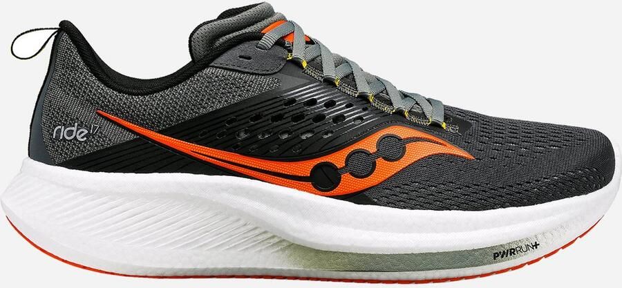 Saucony Ride 17 Hardloopschoenen Heren Shadow Pepper