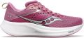 Saucony Ride 17 W Hardloopschoen Roze - Roze