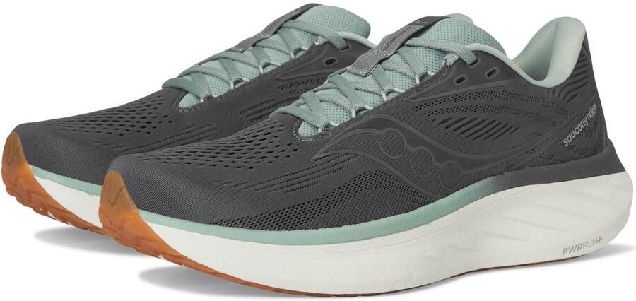 Saucony Ride 18 Hardloopschoenen Carbon IJsberg