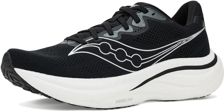 Saucony Ride 19 Hardloopschoenen Zwart Zilver