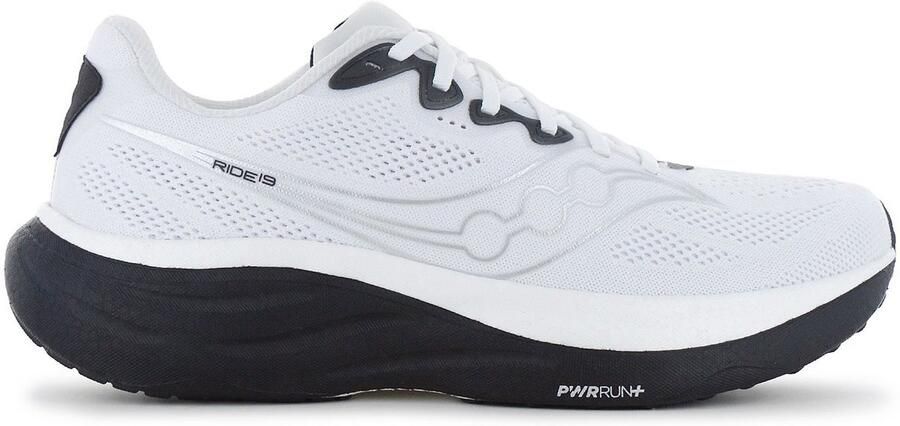 Saucony Ride 19 M Heren Hardloopschoenen Running Schoenen Wit S21055