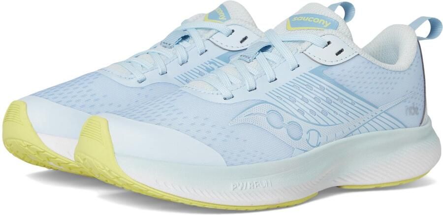Saucony Ride KDZ Girl Hardloopsneakers Hemelsblauw