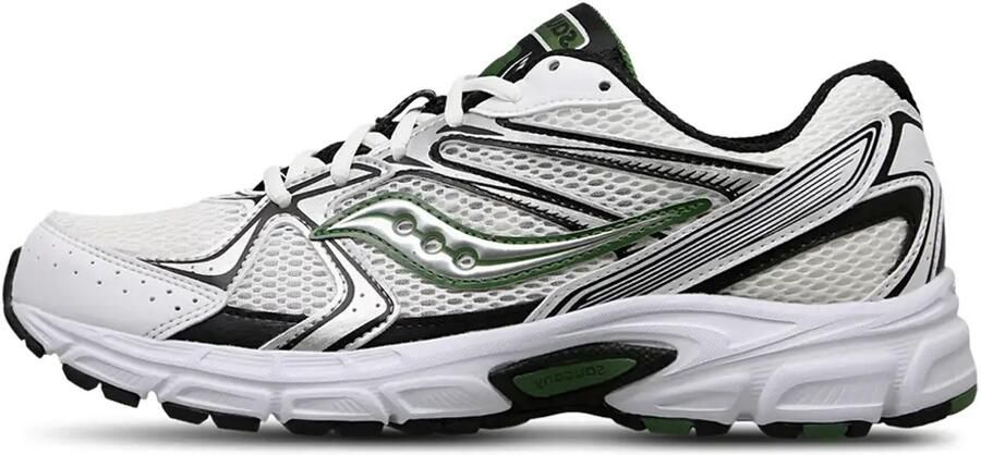 Saucony Ride Millennium White Silver Green Sneakers Unisex