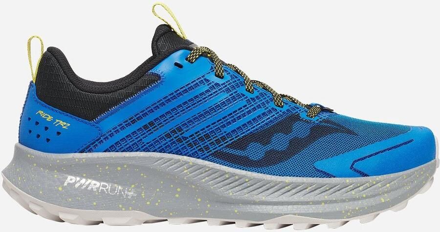 Saucony Ride TR2 Trailschoenen Heren Skydiver Black