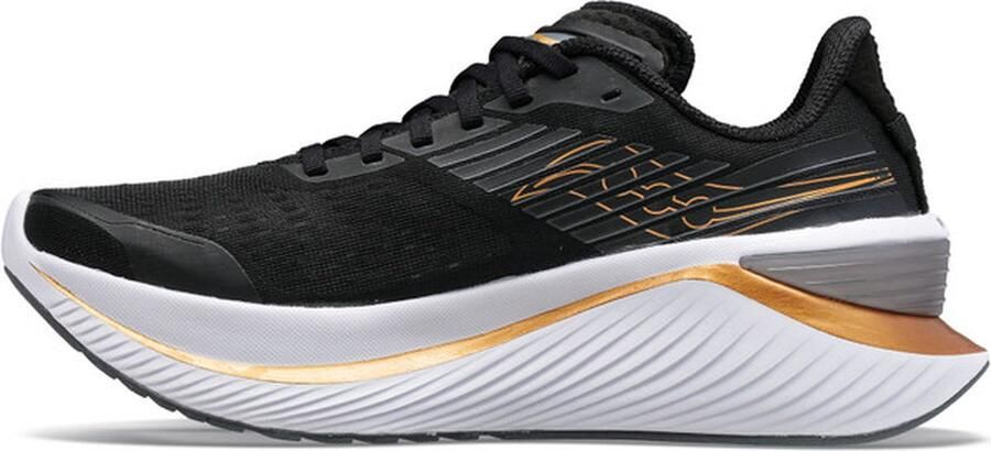 Saucony Endorphin Shift 3 Heren Sportschoenen Hardlopen Trail zwart goud - Foto 4