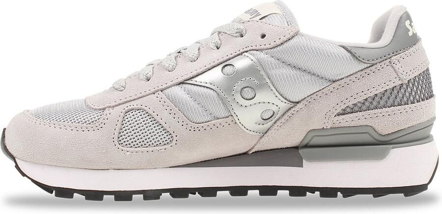 Saucony Zileren Sneakers met Comfortabele Pasorm en Gedempte Zool Gray Dames - Foto 3