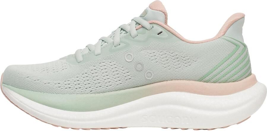 Saucony Loopschoen 'Triumph 23' mintgroen poederroze zilver