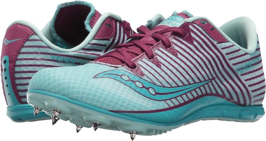 Saucony Vendetta 2 Baan spikes Blauw Violet