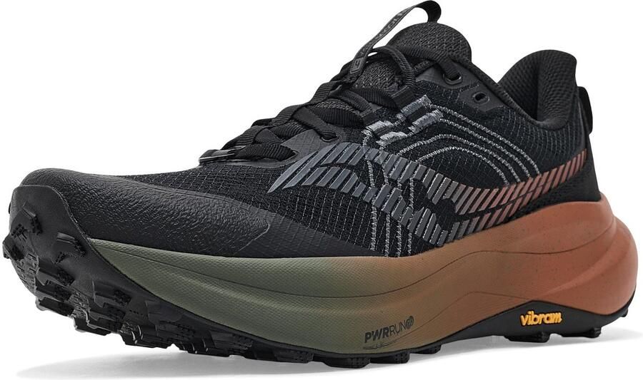 Saucony Xodus Ultra 4 Trailrunningschoenen zwart rust
