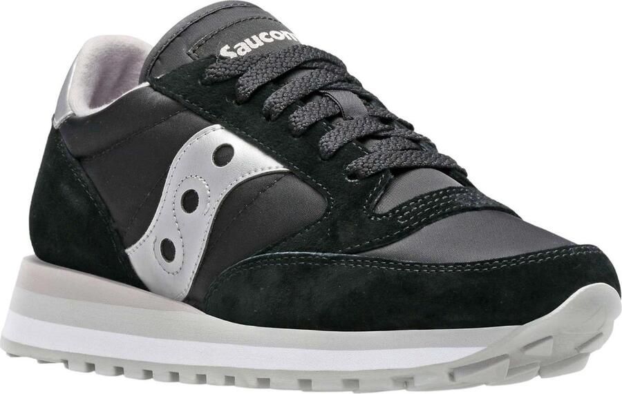 Saucony Zwarte Sneakers met Stoffen Voering en Rubberen Zool Black Dames - Foto 2