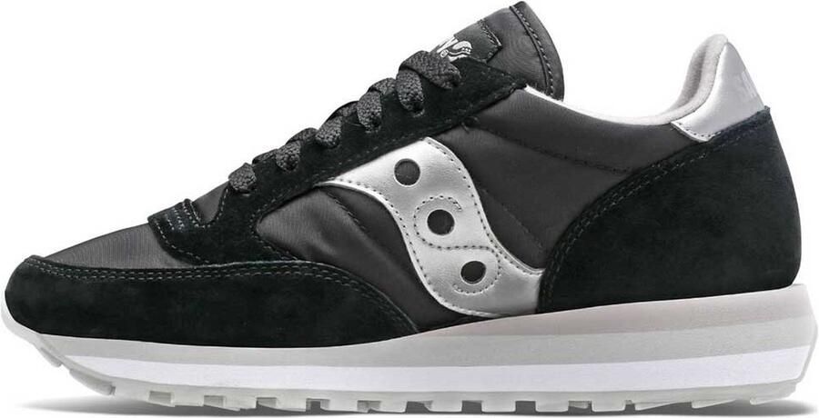 Saucony Zwarte Sneakers met Stoffen Voering en Rubberen Zool Black Dames - Foto 3
