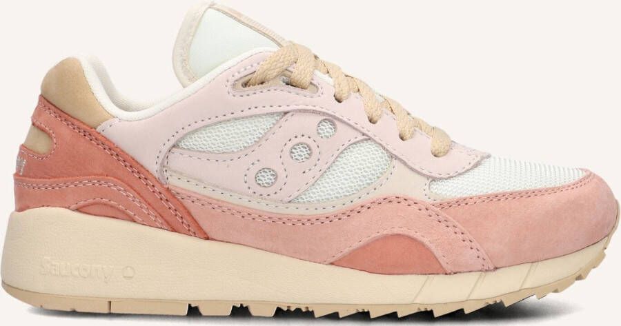 Saucony Shadow 6000 Sneakers Suède Dames Roze