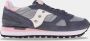 Saucony Shadow original vrouwen Sneakers Navy Wit Roze - Thumbnail 2