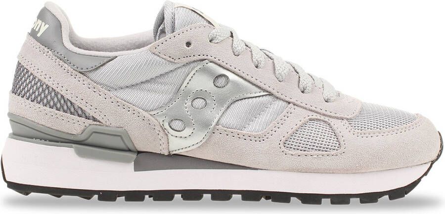 Saucony Zileren Sneakers met Comfortabele Pasorm en Gedempte Zool Gray Dames