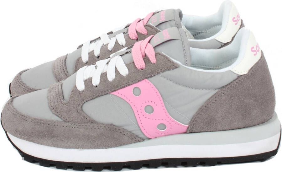 Saucony Originele Jazz Sneakers Grijs Donkerrood Multicolor Heren