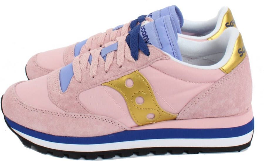 Saucony Jazz Sneakers met Vetersluiting Roze Dames