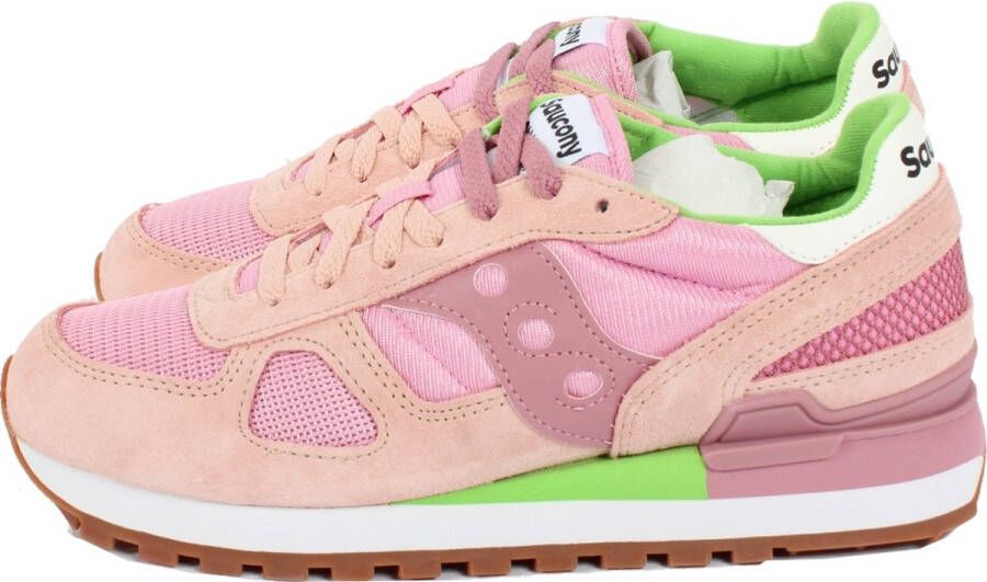 Saucony Dames Shadow Sneakers Stijlvol en Comfortabel Pink Dames